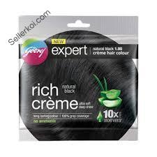 Godrej Expert Rich CrÃ¨me Hair Color Natural Black 20.0 gm